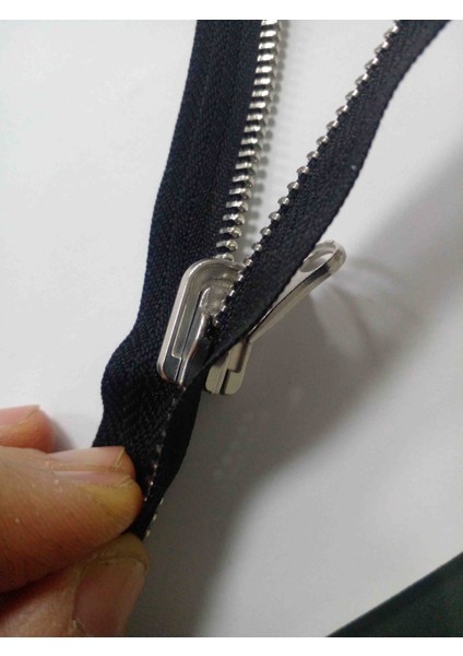 5 No 6 adet ( Sadece fermuar diş eni 0,5 cm olan Metal Dişli fermuarlar için ) Döner Elcikli Fermuar Başlığı Çift Yönlü Çift Taraflı