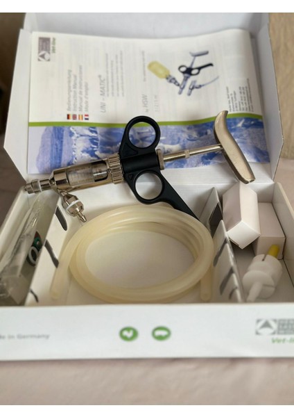 Otomatik Enjektör Unimatic 2ml. Hortumlu Ayarlanabilir