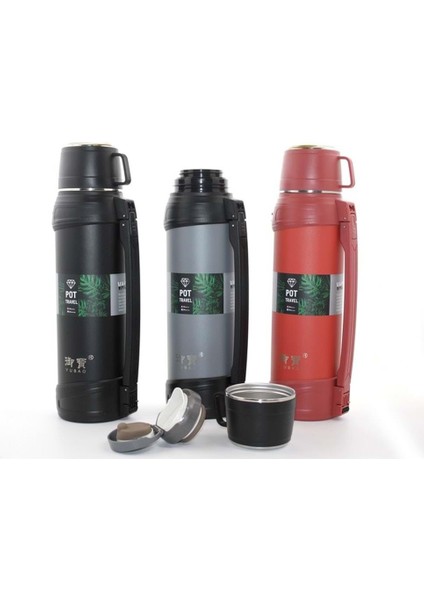 Paslanmaz Çelik Çift Katmanlı Termos 2.3 Lt fiyatları