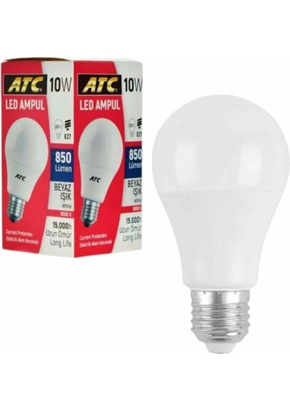 LED Ampül 10 W 10 Adet