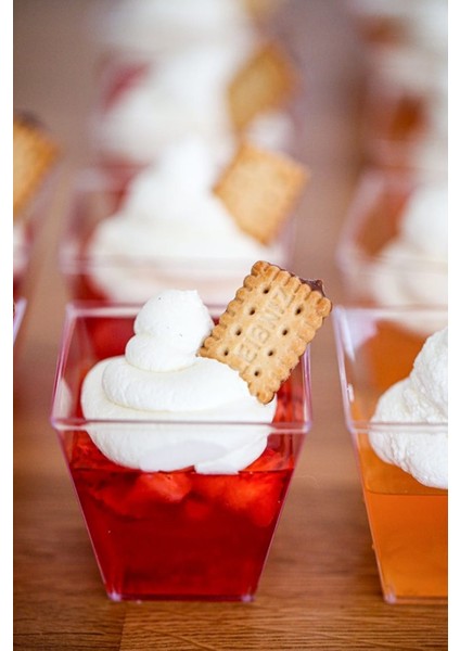 Sunumluk & Çerezlik & Hediyelik 120CC Mika Kase (12 Adet)