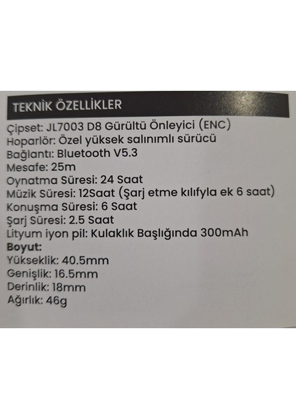 Airbuds 3. nesil Ios ve Android Uyumlu Premium Kablosuz Şarj Özellikli 5. 3 Bluetooth Kulaklık indirimleri