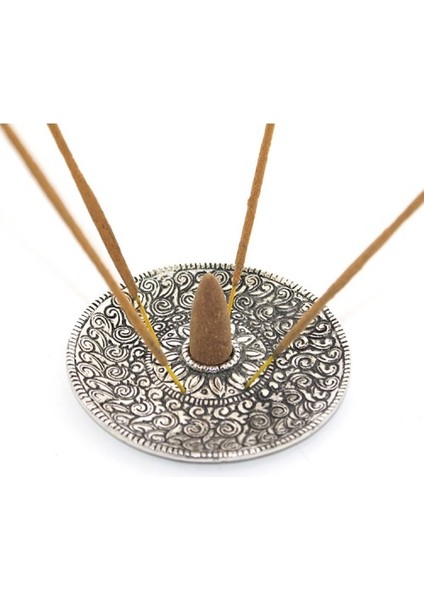 Metal Yuvarlak Tütsülük Model 3