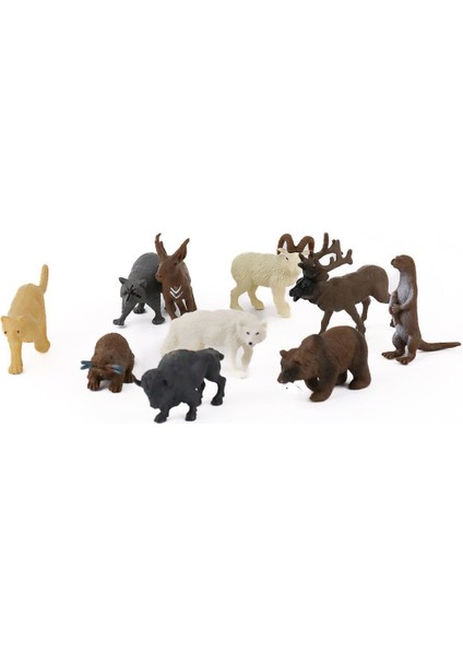 YS3-012A-B Pvc Küçük Vahşi Hayvanlar -Kidmar Oyuncak