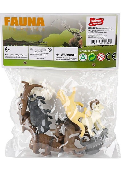 YS3-012A-B Pvc Küçük Vahşi Hayvanlar -Kidmar Oyuncak fiyatları