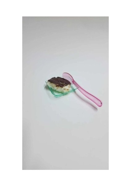 Plastiktatlı & Dondurma Kaşıgı 12.5 mm 50 Adet Pembe modelleri
