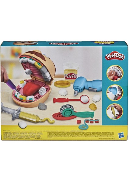 F1259 Play-Doh Dişçi Seti / +3 Yaş
