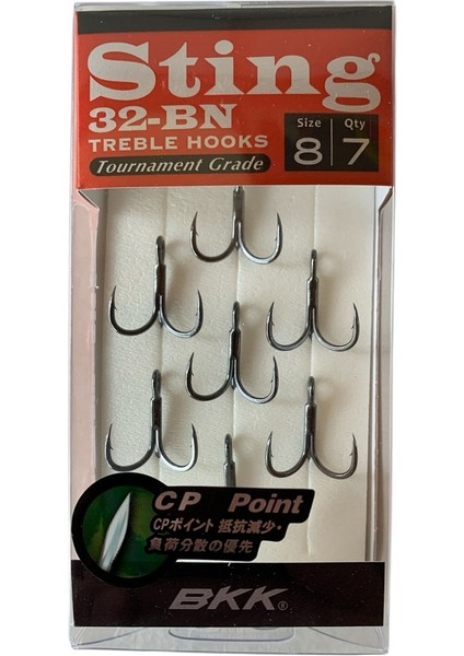 Sting-32 Bn Üçlü Iğne 7'li Paket No:8