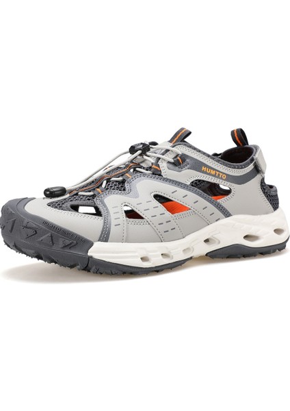 HM650221A Outdoor Plaj Erkek Bej Spor Sandalet Ayakkabı