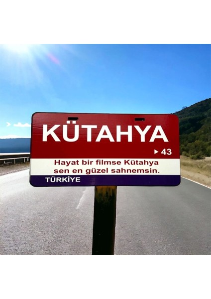 Kütahya Ahşap Sokak Tabelası fiyatları