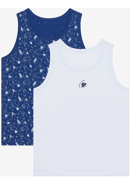 Erkek Çocuk Explore The Universe 2li Çok Renkli Pijama Takımı