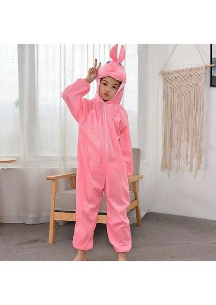Nessiworld Çocuk Tavşan Kostümü Pembe Renk 4-5 Yaş 100 cm indirimleri