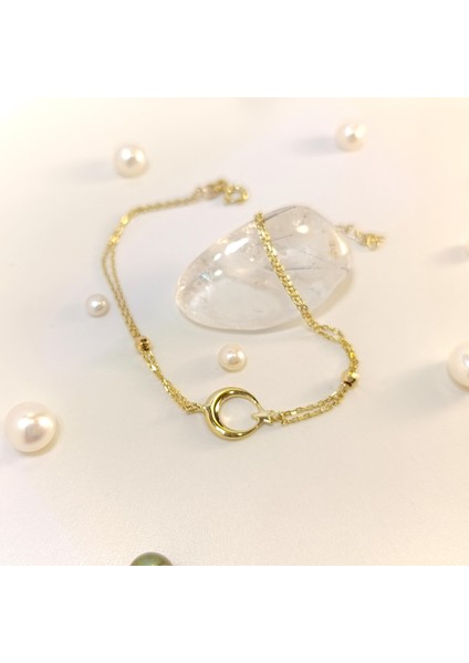 Ay Yıldız Bileklik Künye 14 Ayar Altın fiyatları