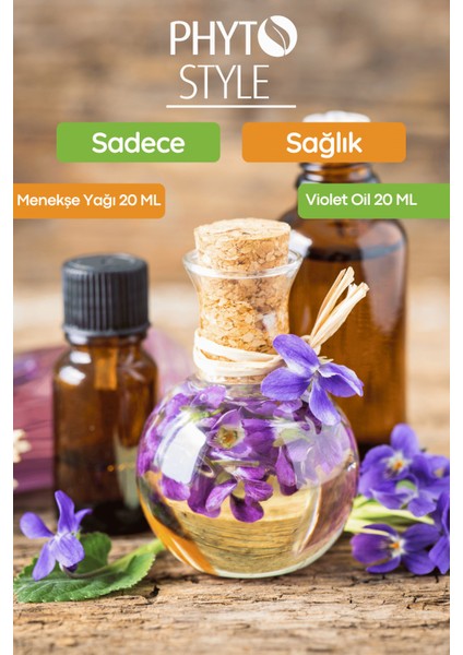 Menekşe Yağı 20 ml modelleri