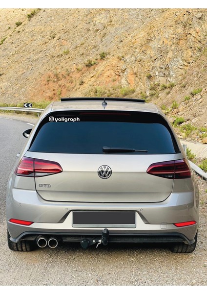 Instagram Kullanıcı Adı Araba & Motor Sticker 2 Adet - 20 cm fırsatları