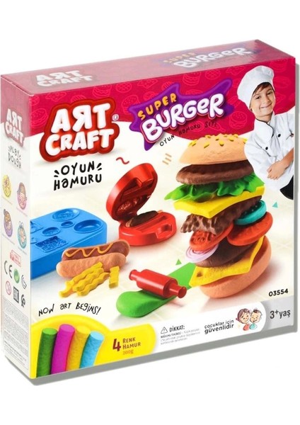 Nessiworld Dede Hamburger Oyun Hamuru Seti