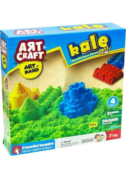 Nessiworld Dede Art Craft Kale Kinetik Kum Seti 500GR