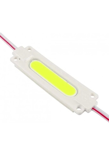 Modül LED 12V 2.4W Yeşil Cob 40X22 mm