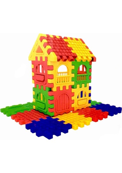 Nessiworld Puzzle City 3D Yapı ve Tasarım Blokları 128 Parça