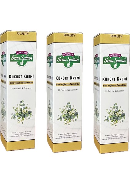 Sena Sultan Kükürt KREMİ 100 Ml 3ADET