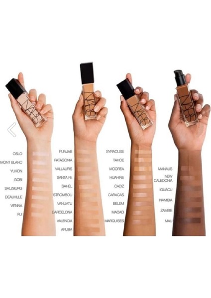Natural Radiant Longwear Light 2 Foundation modelleri
