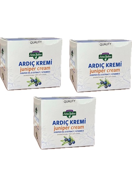 Sena Sultan Ardıç Kremi 100 ml 3ADET
