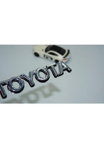 Corolla Bagaj 3m Krom Abs Logo Amblem Toyota Ile Uyumlu