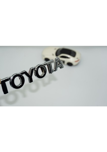 Toyota 11,5cm Bagaj 3m 3D Krom Abs Logo Amblem