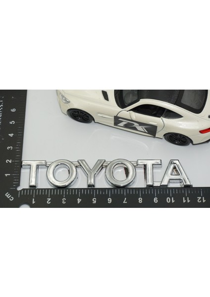 Toyota 11,5cm Bagaj 3m 3D Krom Abs Logo Amblem
