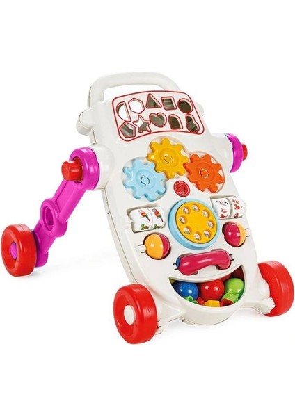 Nessiworld Happy Ilk Adım Arabası Pembe