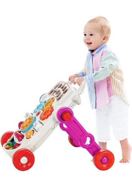 Nessiworld Happy Ilk Adım Arabası Pembe fiyatları