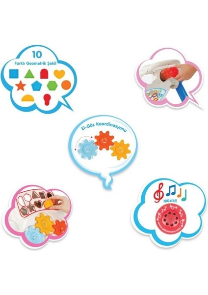 Nessiworld Happy Ilk Adım Arabası Pembe modelleri