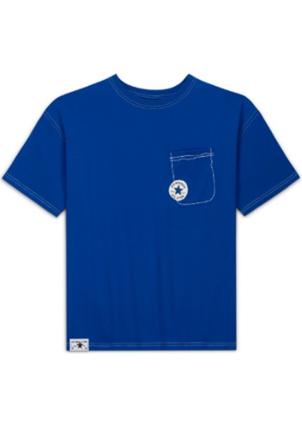 Sketch Pack Tee Blue Mavi Erkek Yuvarlak Yaka Regular Fit Baskılı T-Shirt