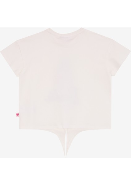 Baskılı Ekru Kız Çocuk T-Shirt BRB5SG-TST6429 fiyatları