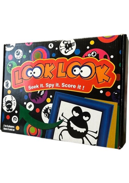 Look Look Kutu Oyunu - Dikkat ve Hafıza Oyunu