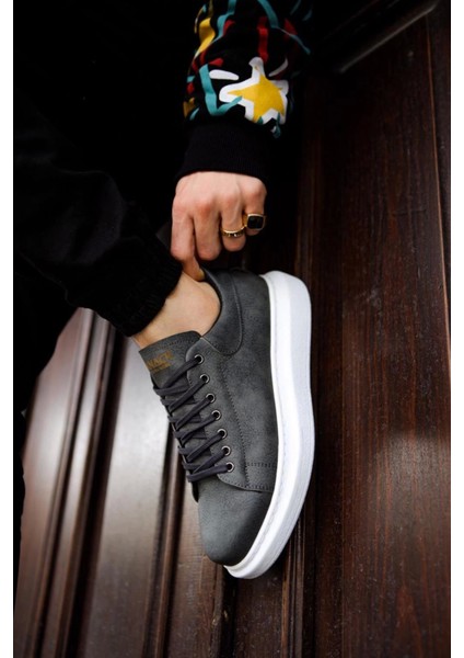 K&a Yüksek Taban Günlük Ayakkabı 044 Gri fiyatları