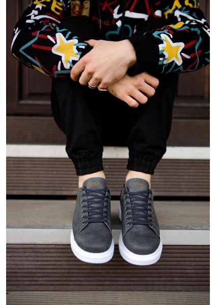 K&a Yüksek Taban Günlük Ayakkabı 044 Gri indirimleri