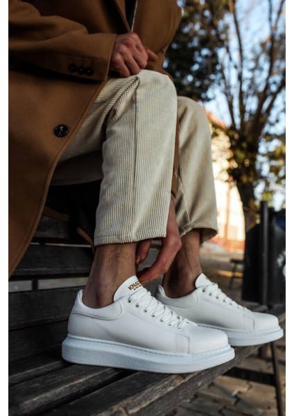 K&a Yüksek Taban Günlük Ayakkabı 044 Beyaz fırsatları