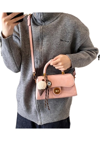 Kadın Çantası Omuz Çapraz Askılı Çanta Çok Yönlü Moda Büyük Kapasiteli Kızlar (Yurt Dışından)