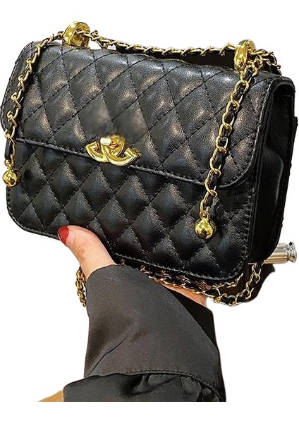 Kadın Çantası Omuz Çapraz Askılı Çanta Çok Yönlü Moda Büyük Kapasiteli Kızlar (Yurt Dışından)