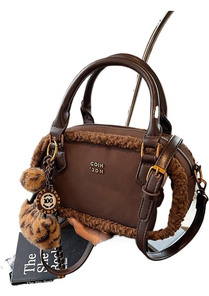 Kadın Çantası Omuz Çapraz Askılı Çanta Çok Yönlü Moda Büyük Kapasiteli Kızlar (Yurt Dışından)