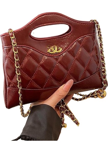 Kadın Çantası Omuz Çapraz Askılı Çanta Çok Yönlü Moda Büyük Kapasiteli Kızlar (Yurt Dışından)