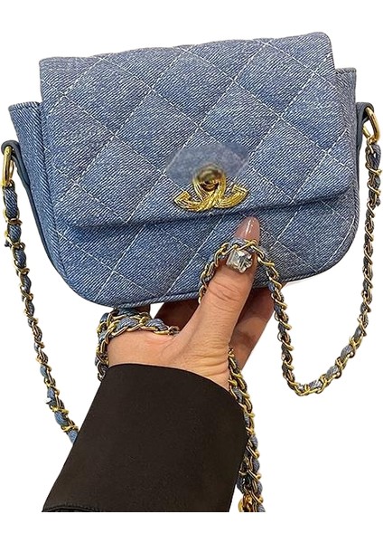 Kadın Çantası Omuz Çapraz Askılı Çanta Çok Yönlü Moda Büyük Kapasiteli Kızlar (Yurt Dışından)