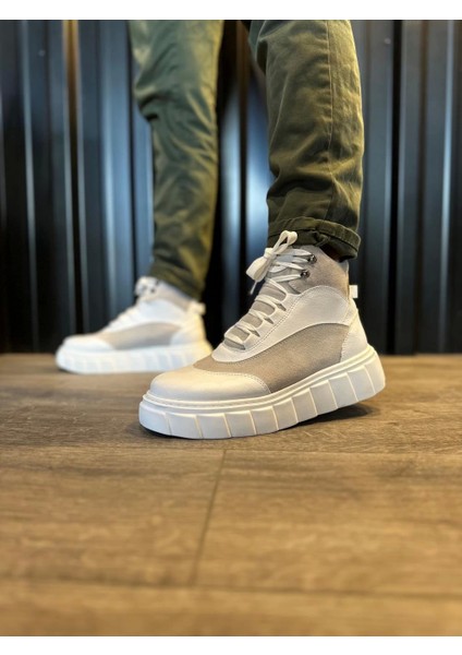 K&a Yüksek Taban Bot 104 Beyaz