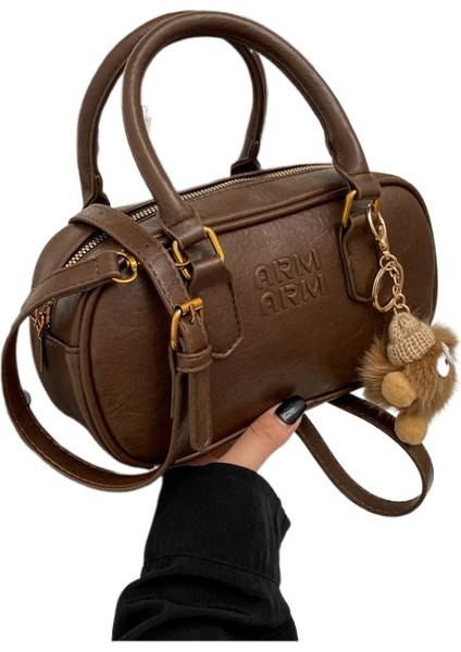 Kadın Çantası Omuz Çapraz Askılı Çanta Çok Yönlü Moda Büyük Kapasiteli Kızlar (Yurt Dışından)