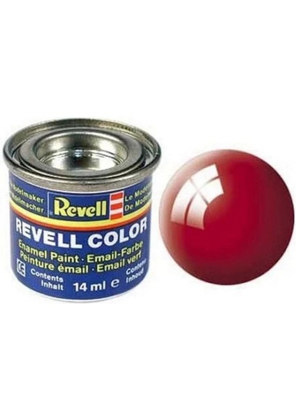 Nessiworld Email Color - Fiery Red - Gloss - Boya 14 ml