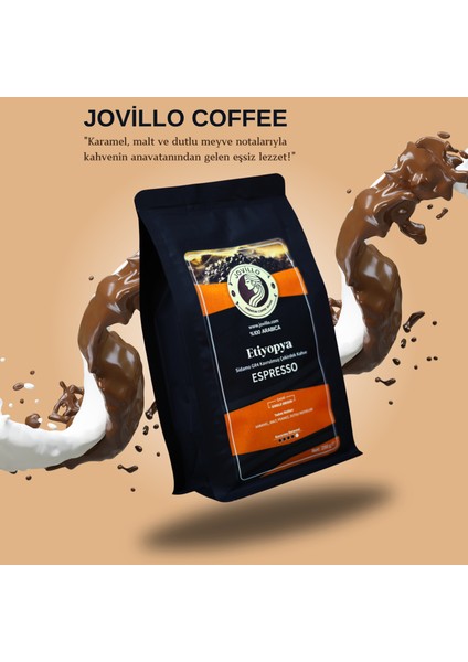 Etiyopya Espresso Çekirdek Kahve, %100 Arabica, Tek Kökenli, 250gr modelleri