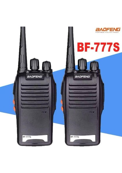 4 Lü Set Baofeng 777S Inşaat Şantiye Av Gezi Vale Vinç Piknik Konvoy Okul Telsizi