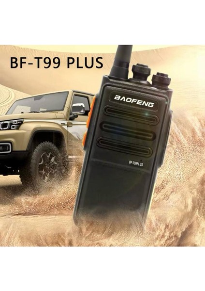 2 Li Set Baofeng T99 Plus. Inşaat Şantiye Gezi Ofroad Afet Deprem Telsizi