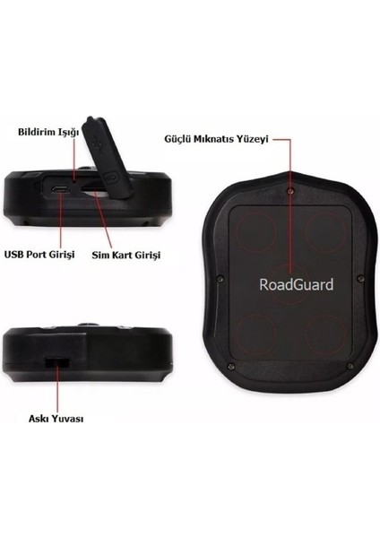 Roadguard TK905 Gps Otomobil Motosiklet Araç Takip Cihazı Canlı Izleme fırsatları